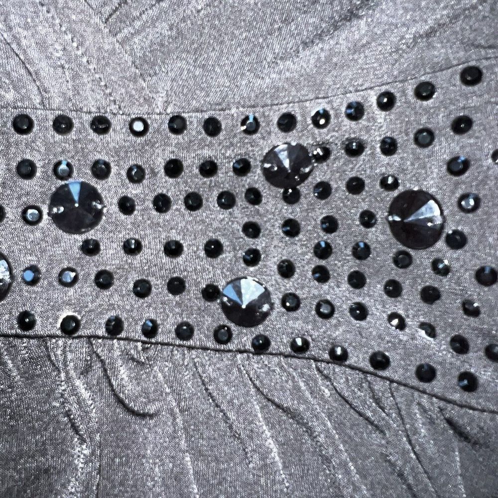 NWT Victoria's Secret S SHORT DRESS BLACK beaded embellished RARE!!! - Picture 4 of 6